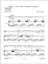 Viens! Une Flûte invisible soupire - André Caplet - Partition